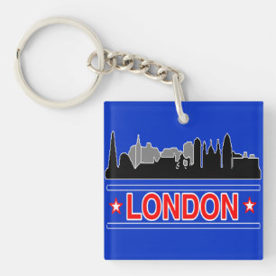 London Skyline Keychain