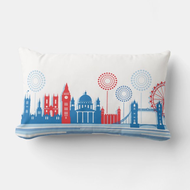 London Skyline Pillow (Front)