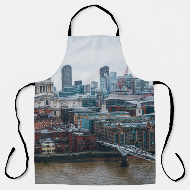 London Skyline: St. Paul's Aerial View Apron (Front)