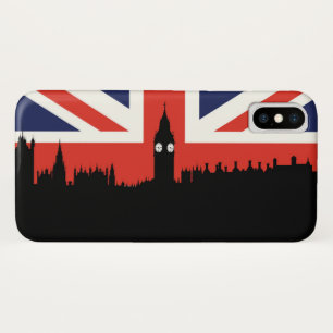 London Skyline The British Flag Case-Mate iPhone Case