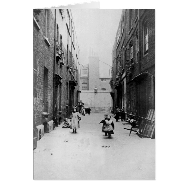 London Slums, 1899 (Front)