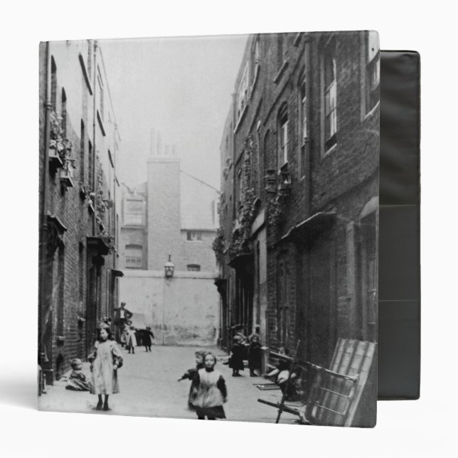 London Slums, 1899 Binder (Front/Inside)
