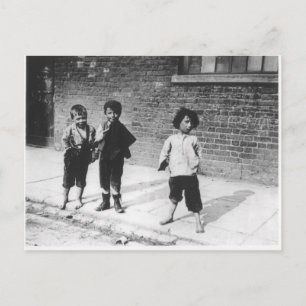 London Slums Postcard