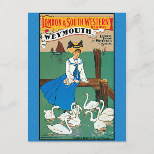 London South Western Railway Weymouth Postcard