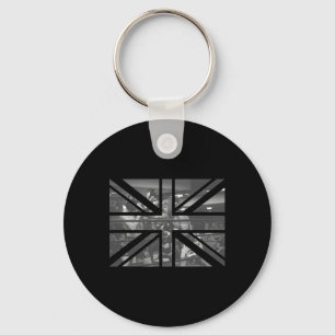London Souvenir British Flag Boxing Match Funky Co Keychain