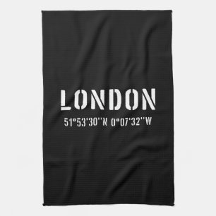 London Souvenir City Kitchen Towel