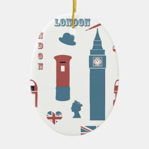 London Special Ceramic Ornament