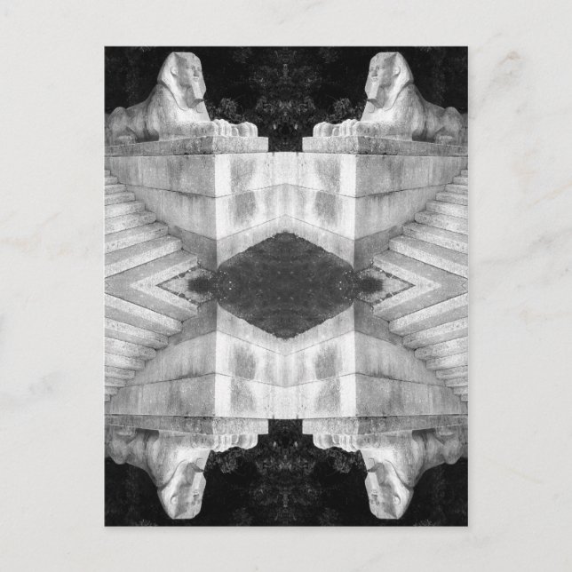 London Sphinx Postcard (Front)