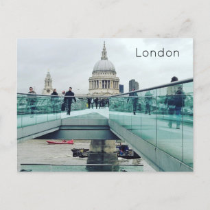 London - St Paul's Cathedral Holiday Postcard