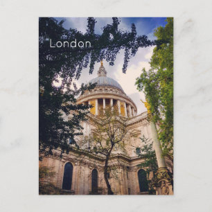 London - St Paul's Cathedral Holiday Postcard