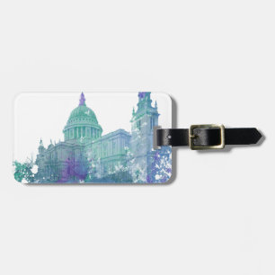 London St. Paul's Cathedral Luggage Tag