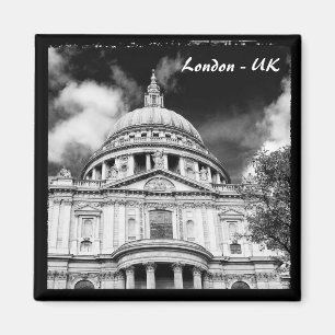 London, St. Pauls Cathedral, UK (Magnet) Magnet