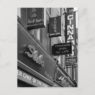 London Stores Postcard