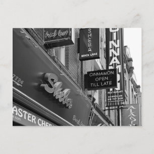London Stores Postcard