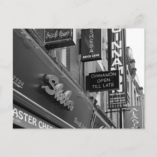 London Stores Postcard (Front)