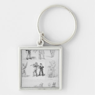 London Street Musicians Keychain