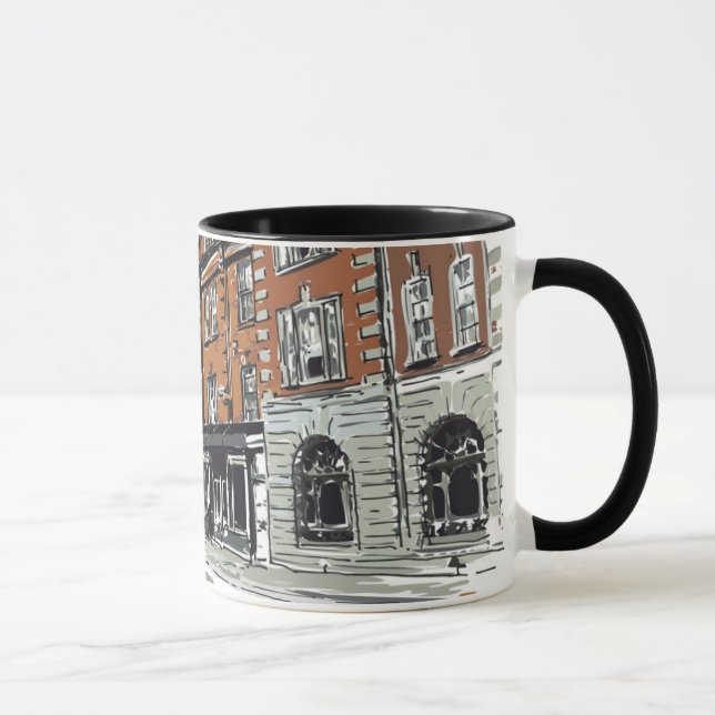 London Street Scene Mug (Right)