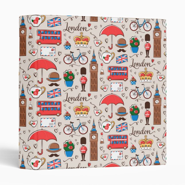 London Symbols Pattern Binder (Front/Spine)