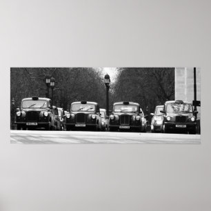 London Taxis Poster