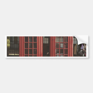 London Telephone Box Bumper Sticker