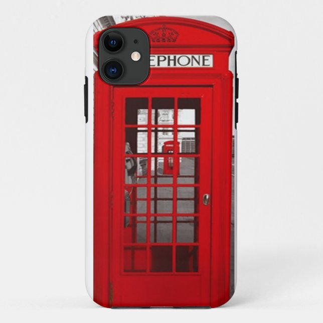 London Telephone Case-Mate iPhone Case (Back)
