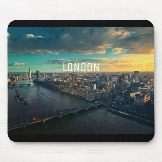 London - Thames Mouse Pad (Front)