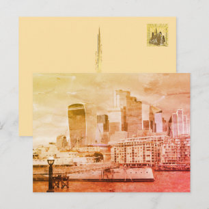 London - The City Holiday Postcard