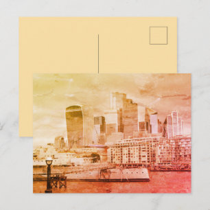London - The City Postcard