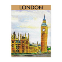 London. The Houses of Parliament.