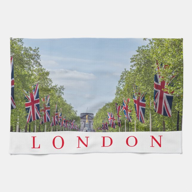 London The Mall serviette de thé (Horizontal)