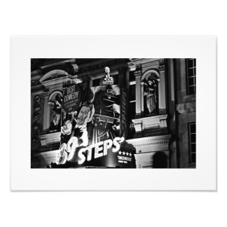 London Theater Piccadilly (1843 B&W) Photo Print