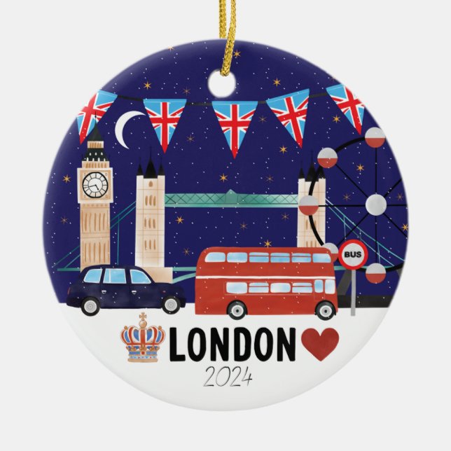 London Theme Ornament 2024 (Front)