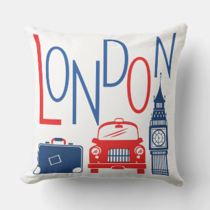 LONDON THROW PILLOW