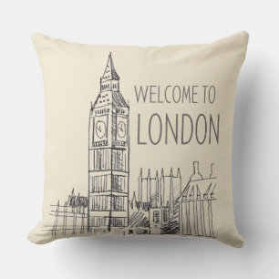 LONDON THROW PILLOW