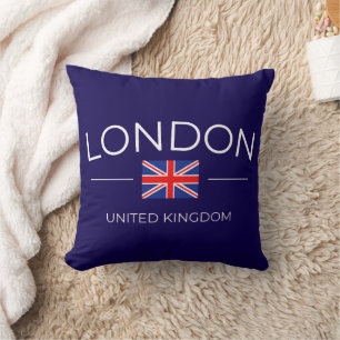 London Throw Pillow