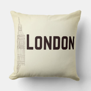 LONDON THROW PILLOW