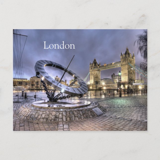London Time postcard (Front)