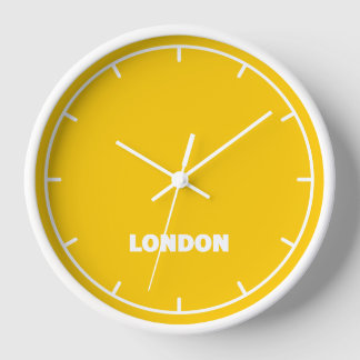 London Time Zone Wall Clock