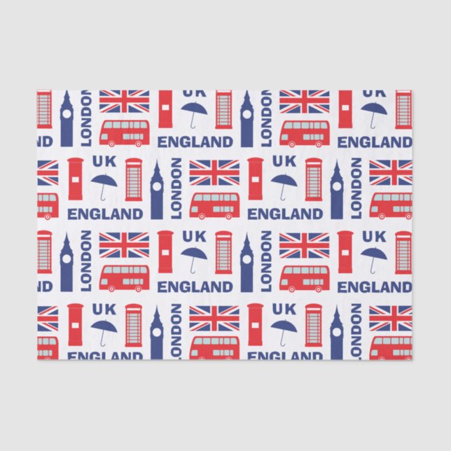 London Tissue Paper (Front)