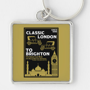 London To Brighton Veteran Car Run Keychain