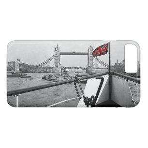 London Tower Bridge 1890's Colorsplash Union Jack Case-Mate iPhone Case