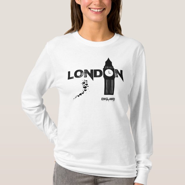 london tower bridge.clock tower london,england cit T-Shirt | Zazzle