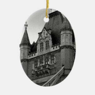 London Tower Bridge Close-up Ceramic Ornament