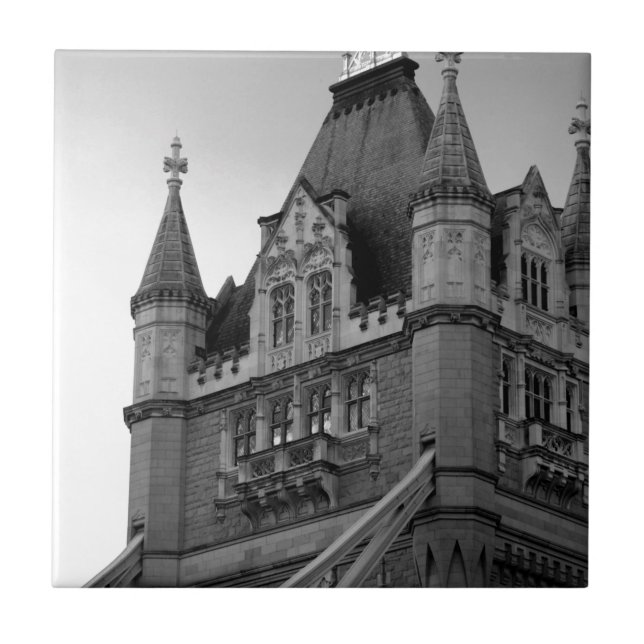 London Tower Bridge Close-up Tile (Front)