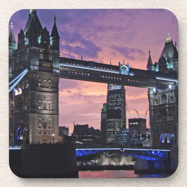 London Tower Bridge Coaster (Front)