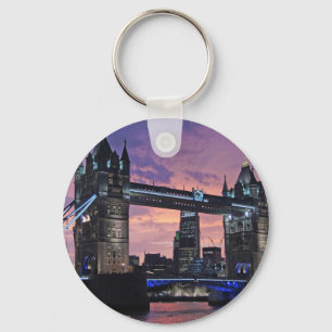 London Tower Bridge Keychain