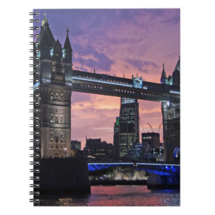 London Tower Bridge Notebook