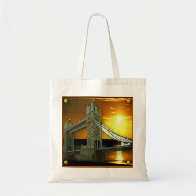 London Tower Bridge Tote Bag (Front)