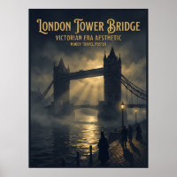 London Tower Bridge Victorian Gothic Travel 
