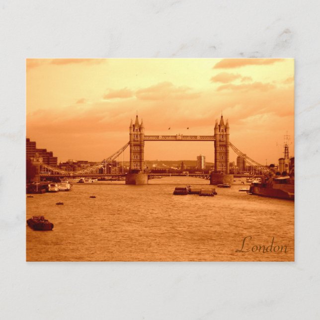 London Tower Postcard (Front)